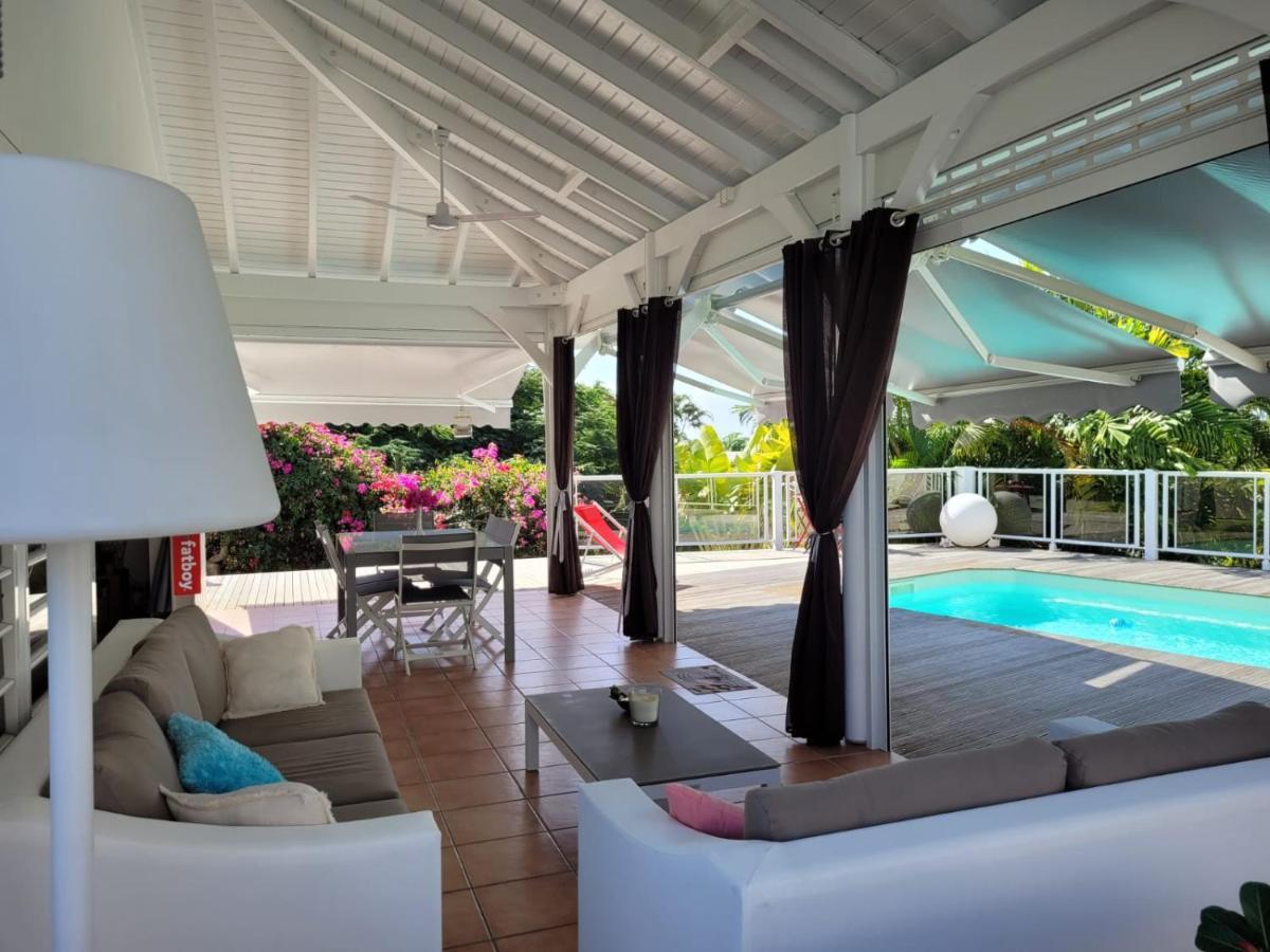 Villa Ste Marthe Avec Piscine, Grande Terrasse, Jardin Intime Et Citerne D'Eau Saint-Francois  Exterior photo